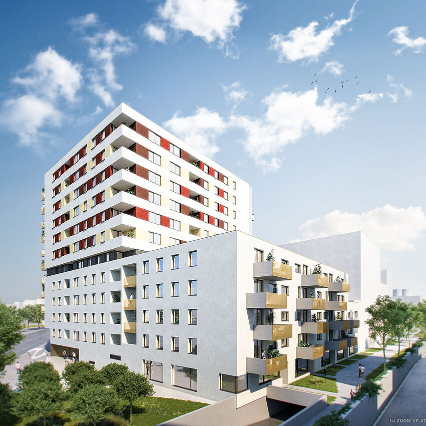 WHA "In Erdberg Daham" Stiege 2, Wien 2018