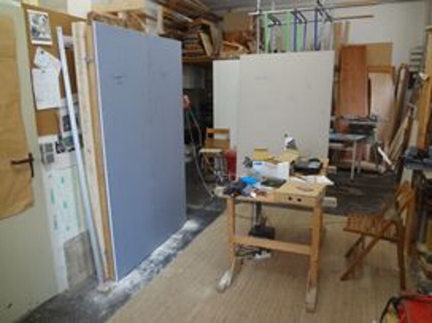 Testobjekt für Schwingungsmessungen - Brettsperrholz mit Vorsatzschale